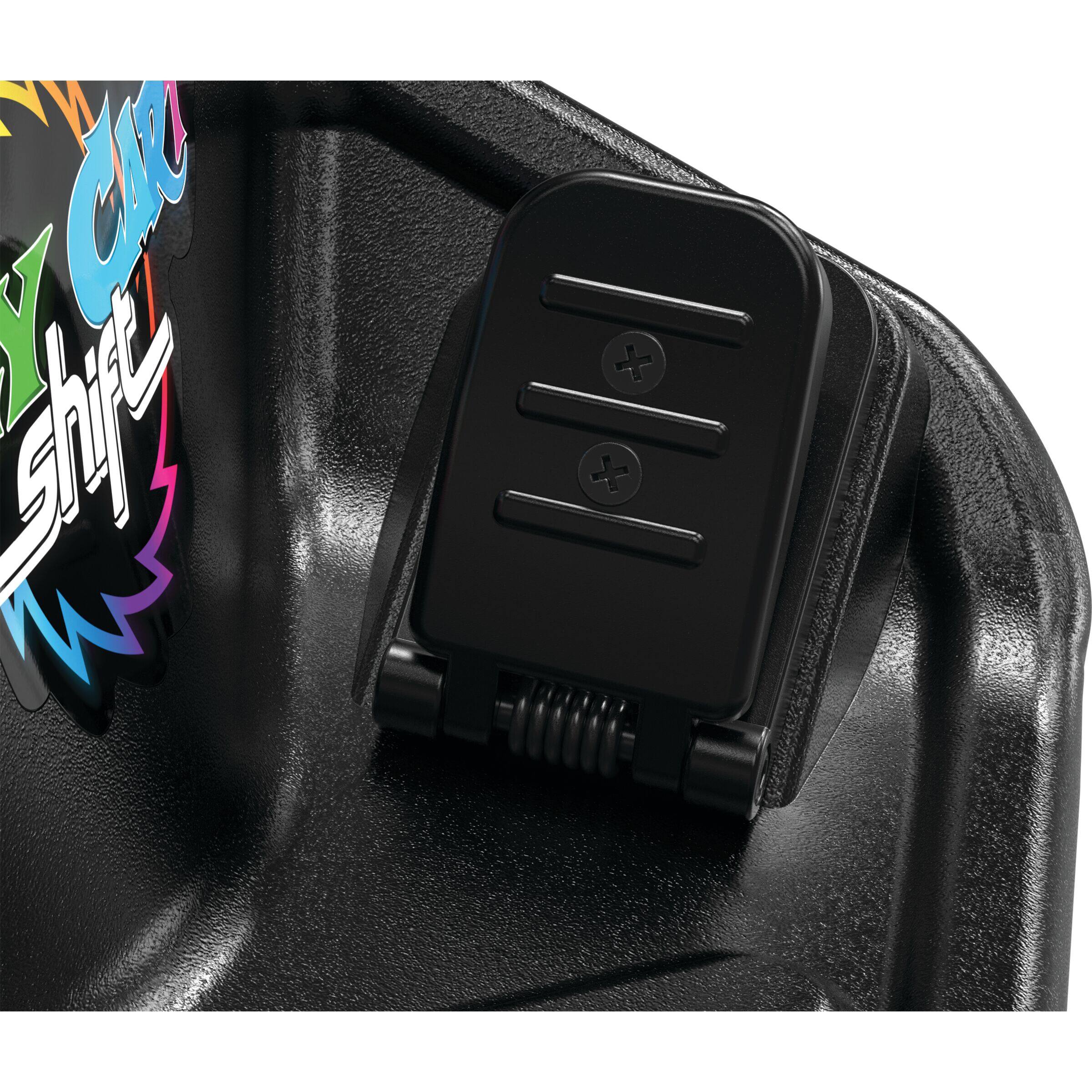 Alt View 4. Razor - Crazy Cart Shift Lightshow - Drifting Go-Kart for Kids, LED Lights, Power Core Hub Motor - Black.