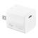 Front. Insignia™ - 30W USB-C Foldable Compact Wall Charger for MacBook Air, iPad, Smartphone, and Tablet - White.