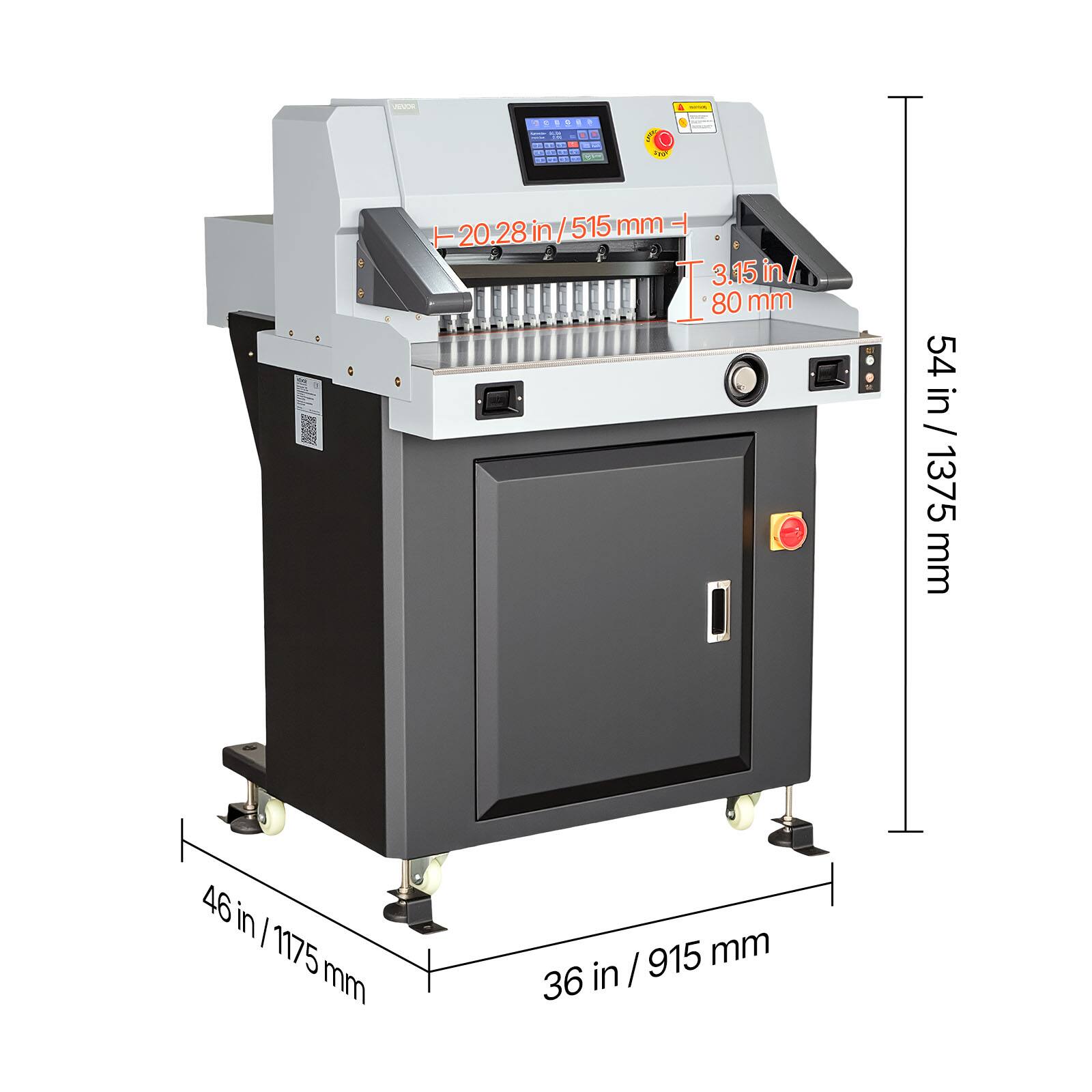 JEMON  
- 20.28 in / 515 mm  
- 3.15 in / 80 mm  
- 46 in / 1175 mm  
- 36 in / 915 mm  
- 54 in / 1375 mm