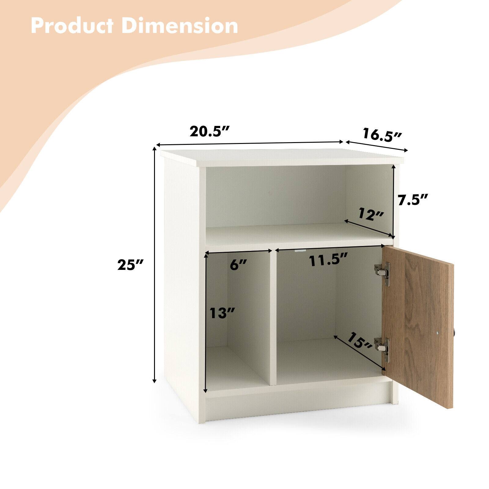 Product Dimension: 20.5", 16.5", 7.5", 12", 25", 6", 11.5", 13", 15"