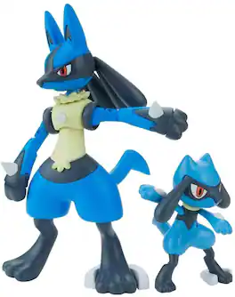 Pokemon: Riolu & Lucario, Bandai Spirits Pokemon Model Kit - COLLECTIBLES - Multicolor
