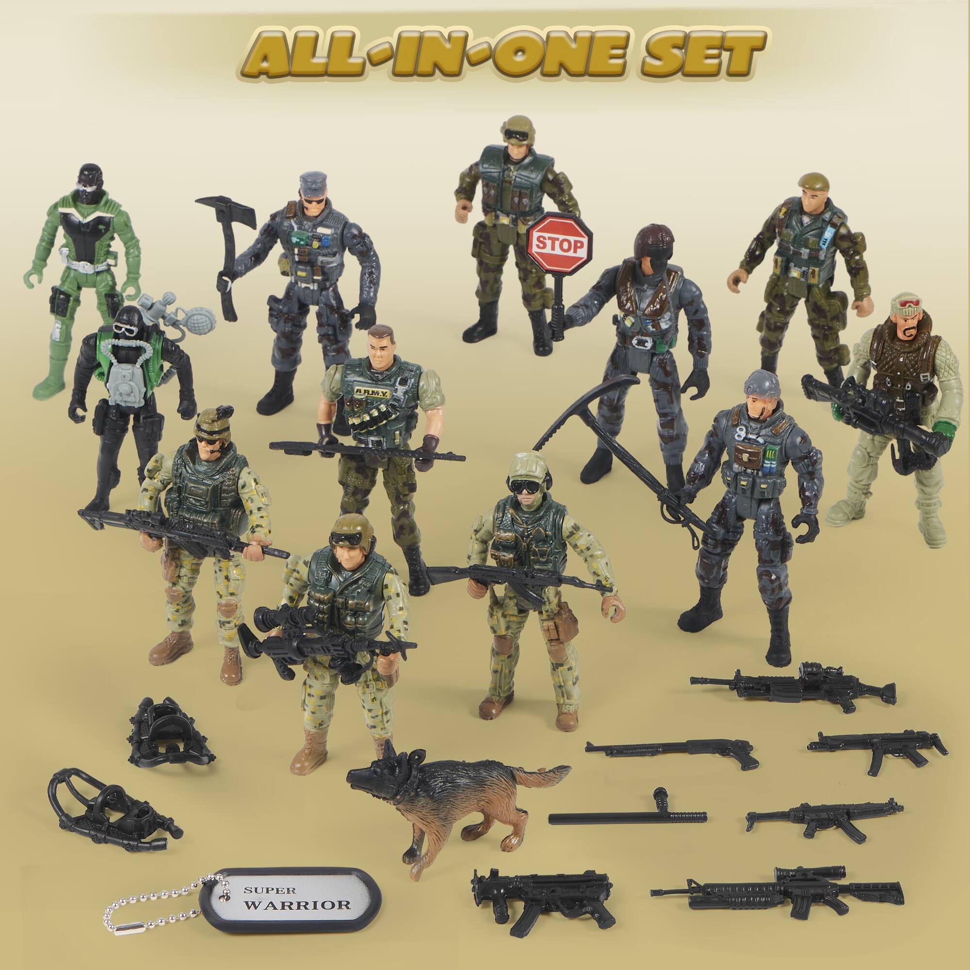 ALL-IN-ONE SET

STOP

SUPER WARRIOR