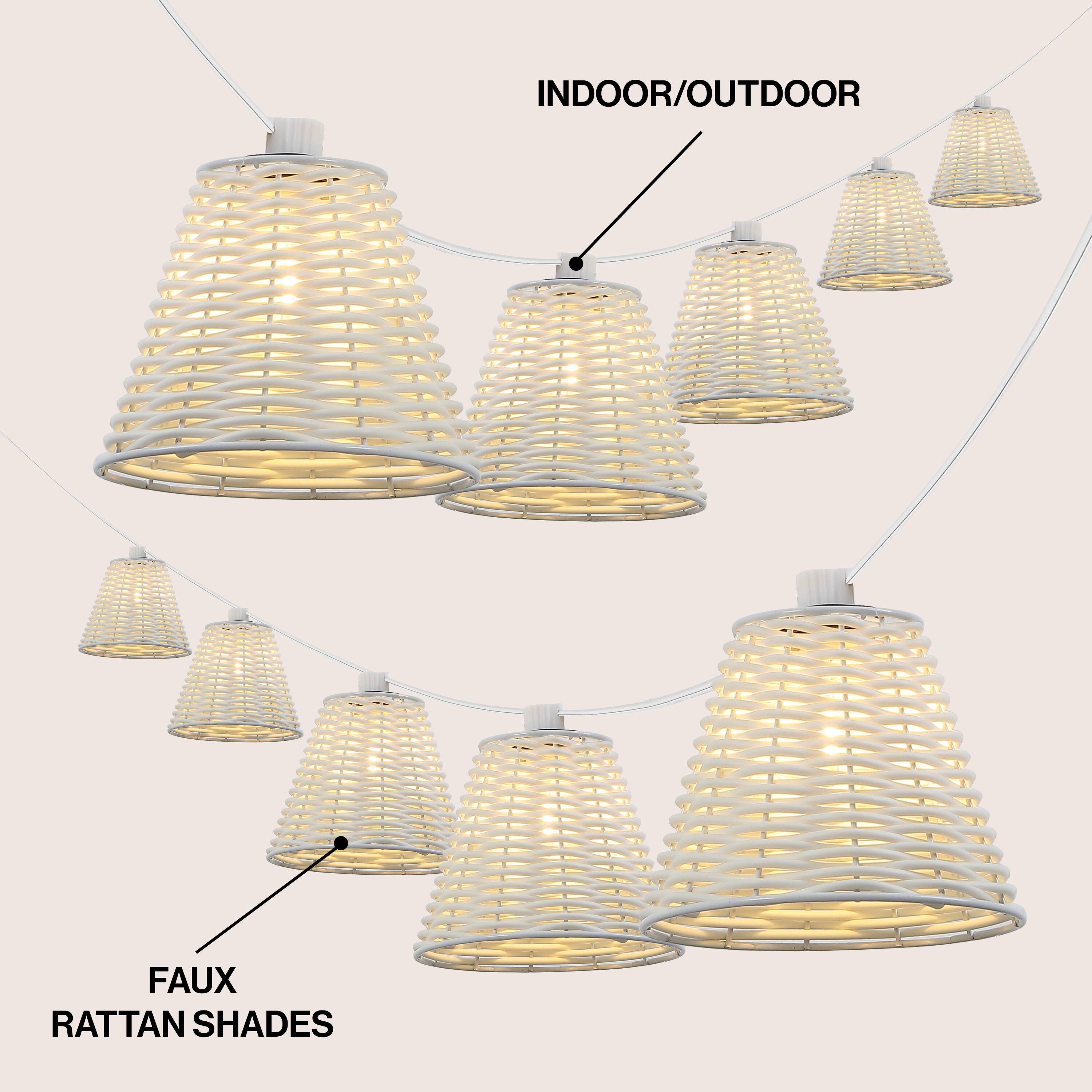 INDOOR/OUTDOOR  
FAUX RATTAN SHADES