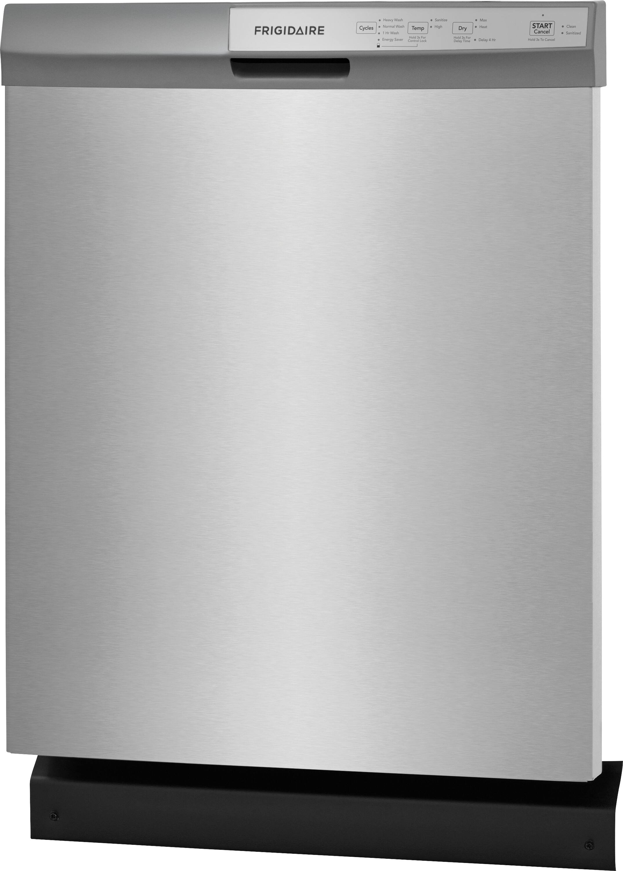 FRIGIDAIRE  
Cycles - Temp - Dry  
START Cancel  
Clean - Sanitize