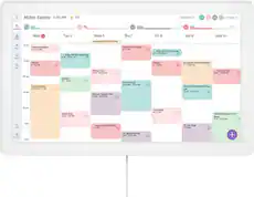 Miller Family 7:50 PM 61" Magic import M Schedule Calendar Dad 1/5 Ella 1/3 Harper 3/4 Mom 24 Chores Meios Photos Lists Mon 4 8 am Team breakfast 8-8:30 AM 9 am Pilates 9-10 AM 10 am Housecleaner 10:30 AM - 2 PM 11 am Tue 5 Wed 6 Garbage/Recycling Day Drop Off Dry Cleaning 8:30 - 9:30 AM History Test 9:30 - 10:30 AM Dentist 10 - 11 AM Nature Center Visit 11 AM - 12:30 PM Thu 7 Coffee With Diane 8 - 9 AM Pest Control 10:15 AM - 12:15 PM Fri 8 Sat 9 Pick Up Dry Cleaning 8:15 - 8:45 AM Pilates 9 - 10 AM Breakfast with Grandma 9 - 10:30 AM Goodwill Donations Drop Off 10:30 - 11:30 AM Sun 10