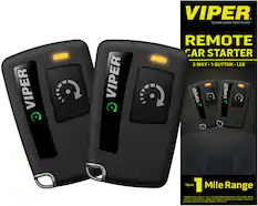 VIPER - NO ONE DARES COME CLOSE.
VIPER REMOTE CAR STARTER
2-WAY - 1-BUTTON - LED
VIPER VIPER VIPER VIPER
*Up to 1 Mile Range
Operating range is based on line-of-sight and unobstructed testing in ideal conditions. Actual range will vary due to environmental conditions including but not limited to environment, location and orientation, interference, and other possible impediments.