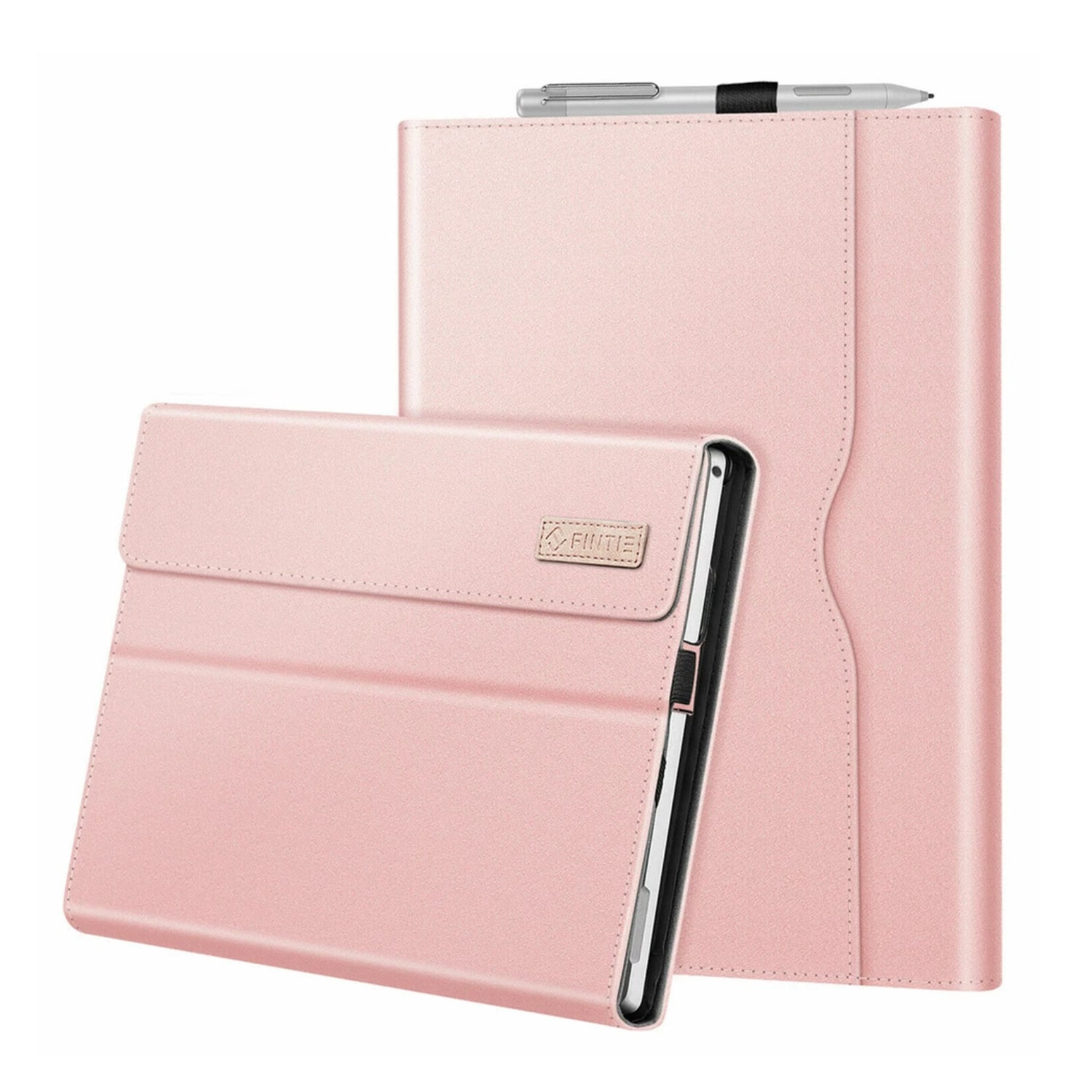 Stock Preferred - Premium PU Leather Folio Case for Microsoft Surface Pro 7 - Rose Gold