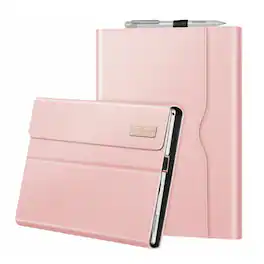 Stock Preferred - Premium PU Leather Folio Case for Microsoft Surface Pro 7 - Rose Gold