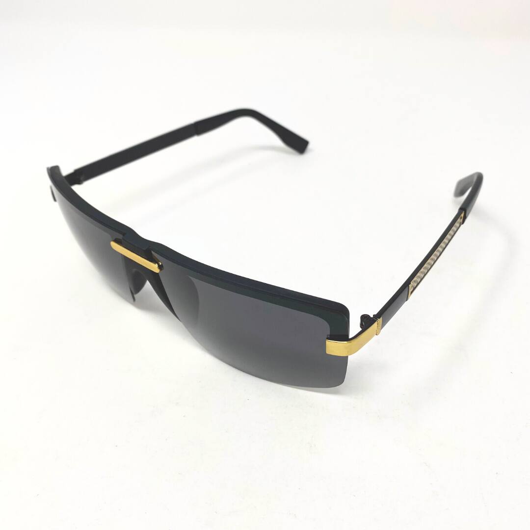 Angle. Youzey Retail - Hindsight and Trim Sunglasses with Polarized Lens - Black.