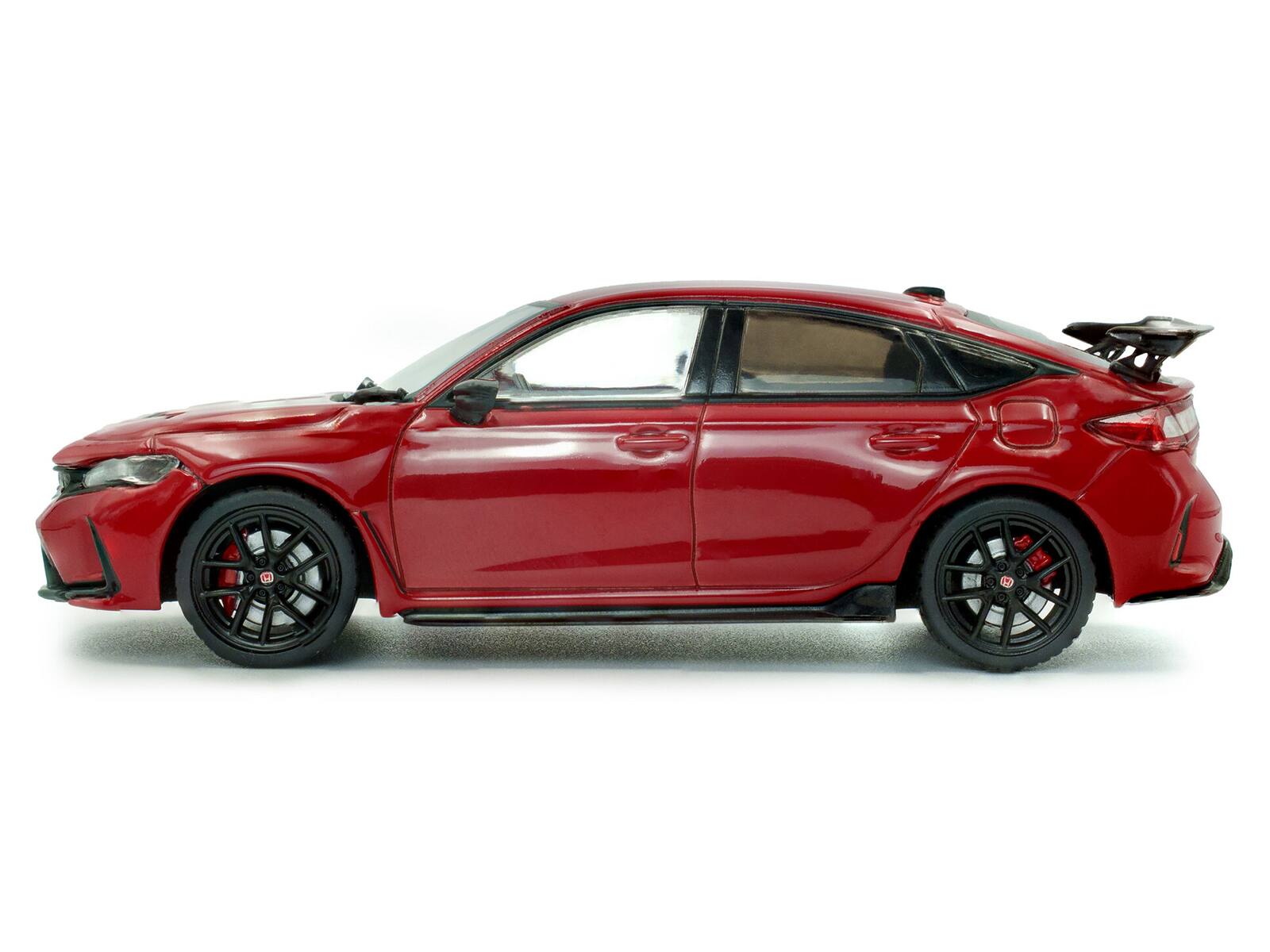 Alt View 1. Solido - 2022 Honda Civic Type R Rally Red 1/43 Diecast Model Car by Solido.