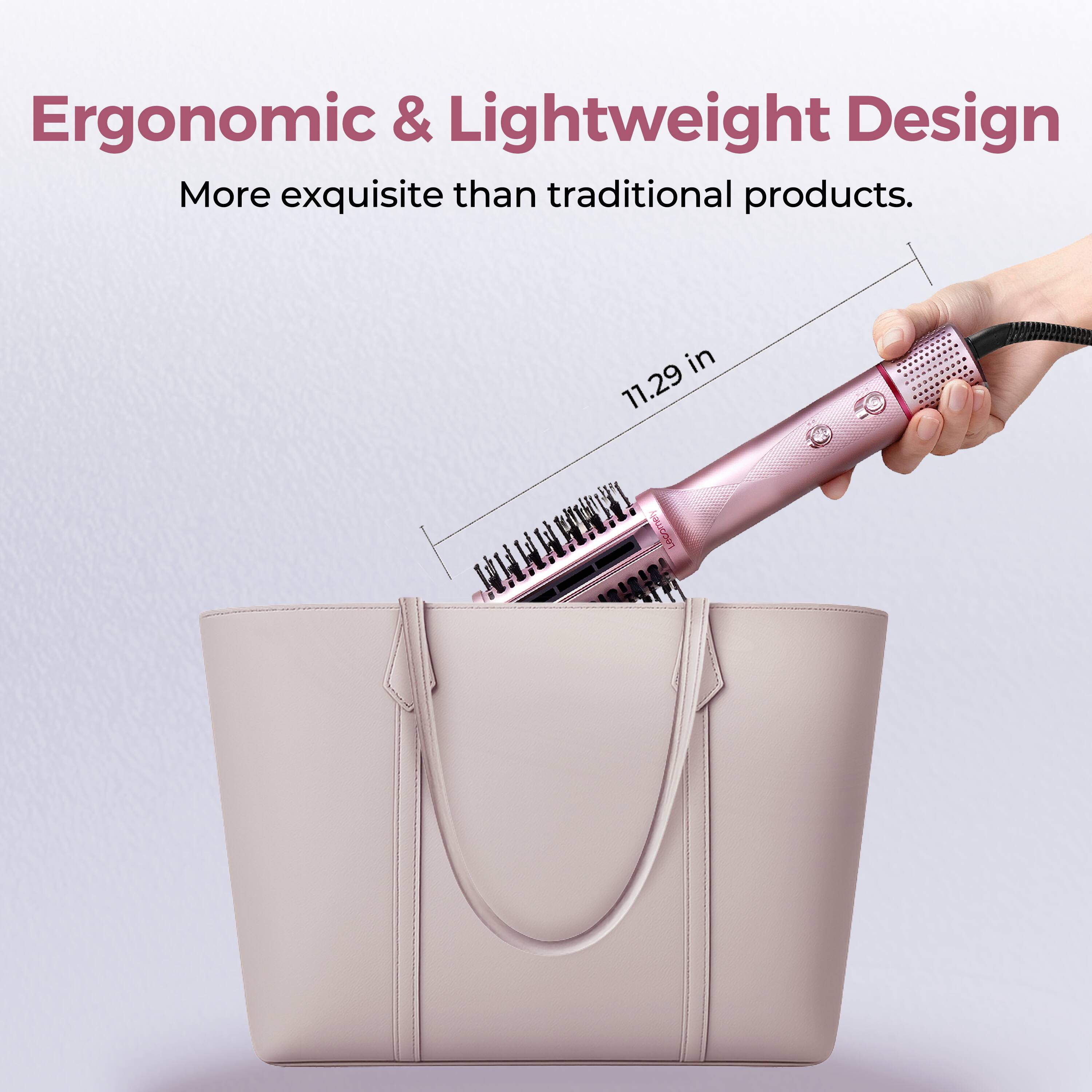 Ergonomic & Lightweight Design  
More exquisite than traditional products.  
11.29 in