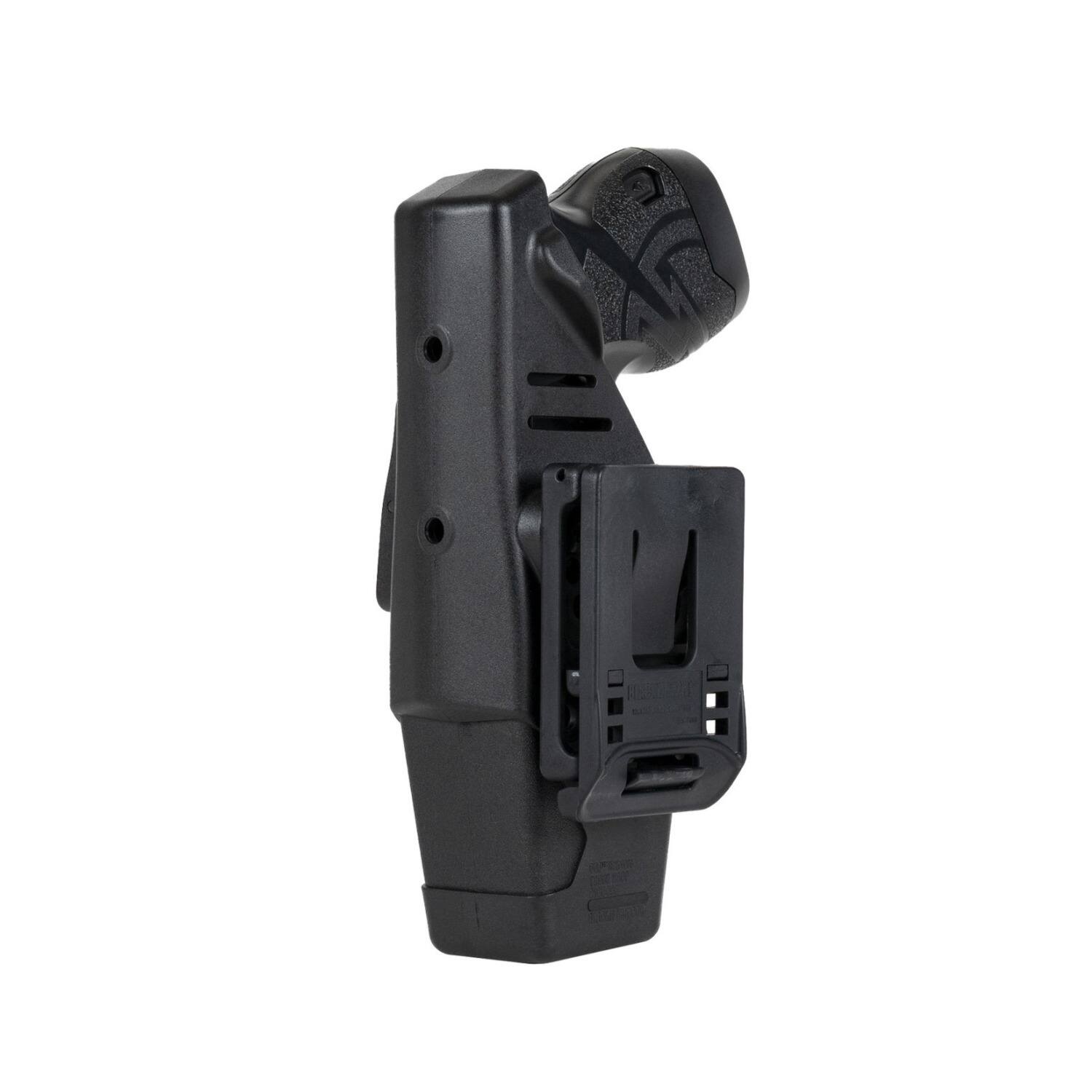 Front. Taser - Taser X26P Blackhawk Holster (Left-Handed).