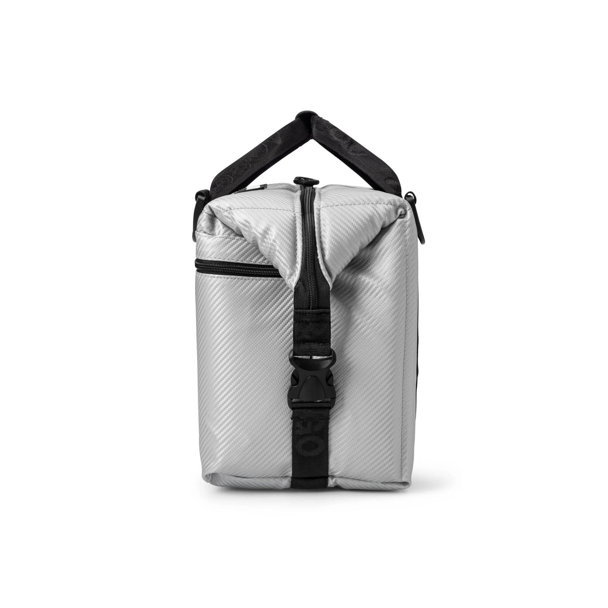 Back. AO Coolers - AO Coolers Carbon Series 24-Pack Soft Cooler Leak-Proof and Durable (Silver) - Silver.