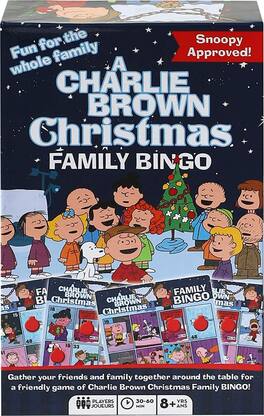 NMR Distribution - Peanuts A Charlie Brown Christmas Family Bingo Game