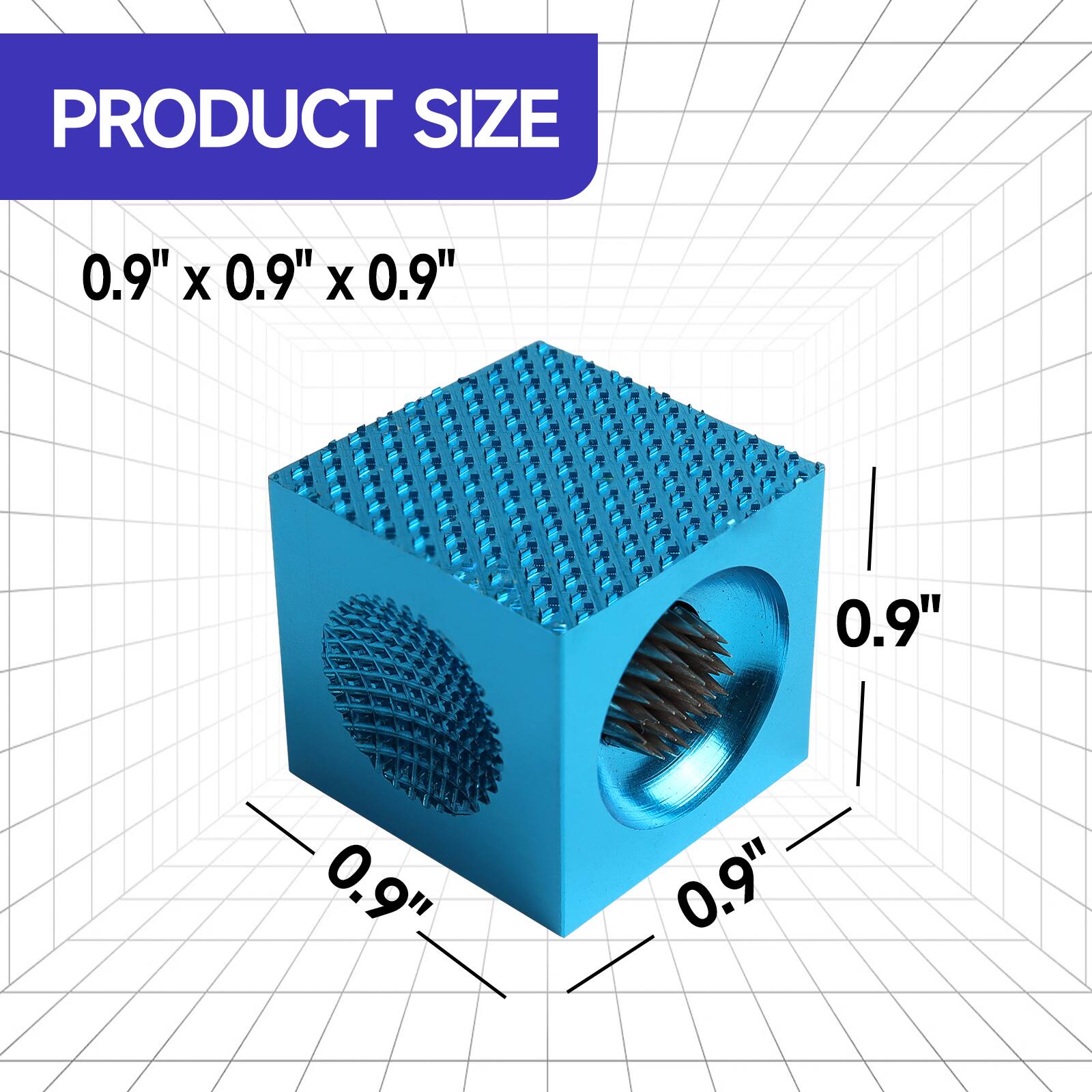 PRODUCT SIZE
0.9" x 0.9" x 0.9"