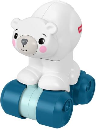 Front. Fisher Price - Fisher Price - Crawl-After Polar Bear - COLLECTIBLES - Multicolor.