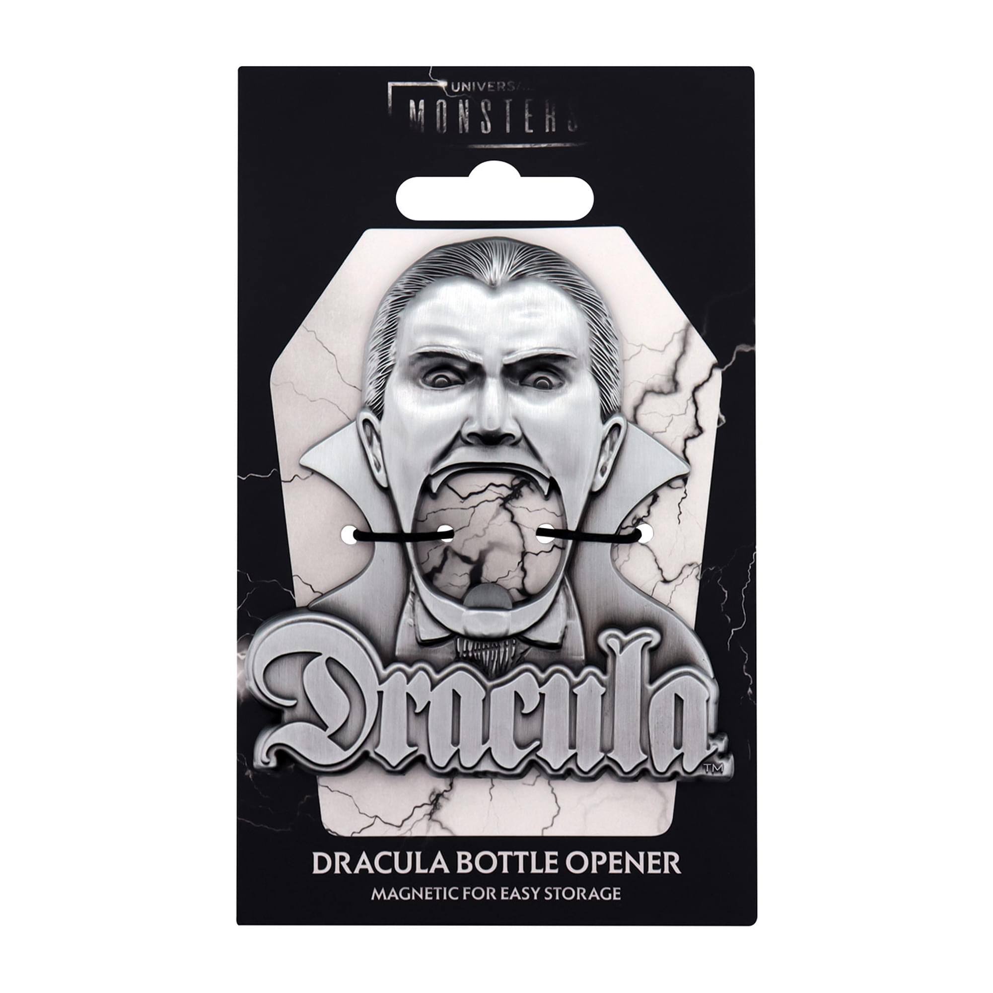 UNIVERS MONSTERS  
Sencula DRACULA BOTTLE OPENER MAGNETIC FOR EASY STORAGE
