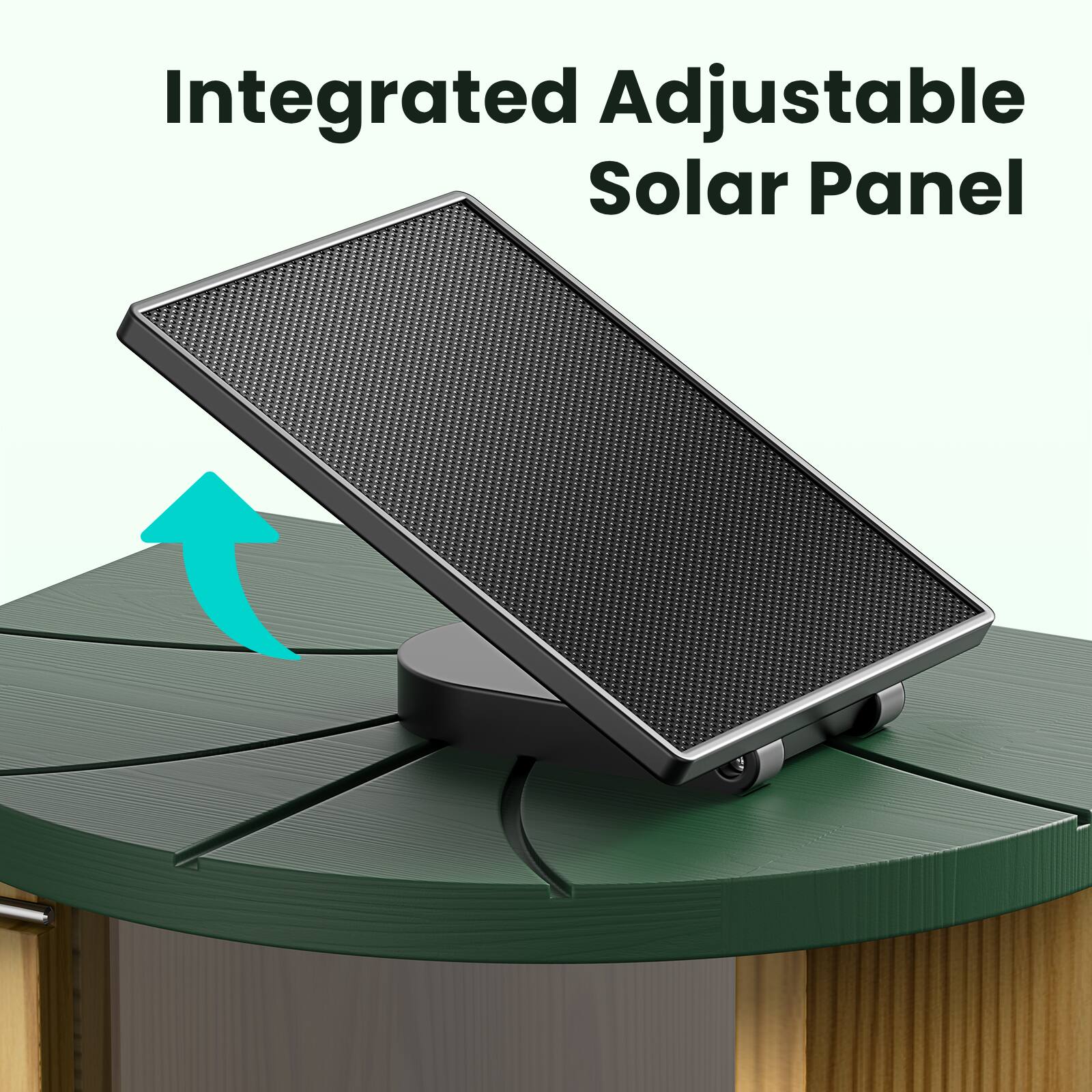 Integrated Adjustable Solar Panel