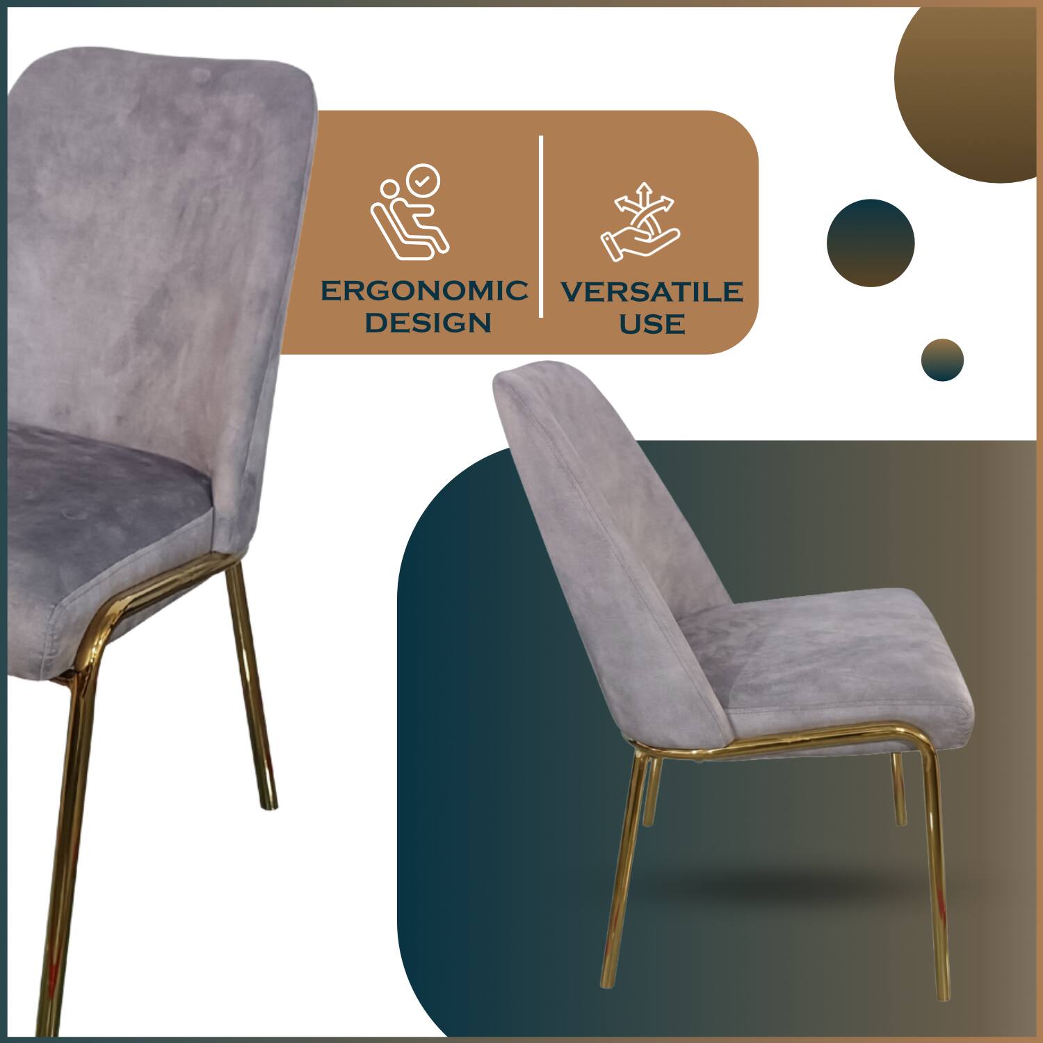 ERGONOMIC DESIGN  
VERSATILE USE