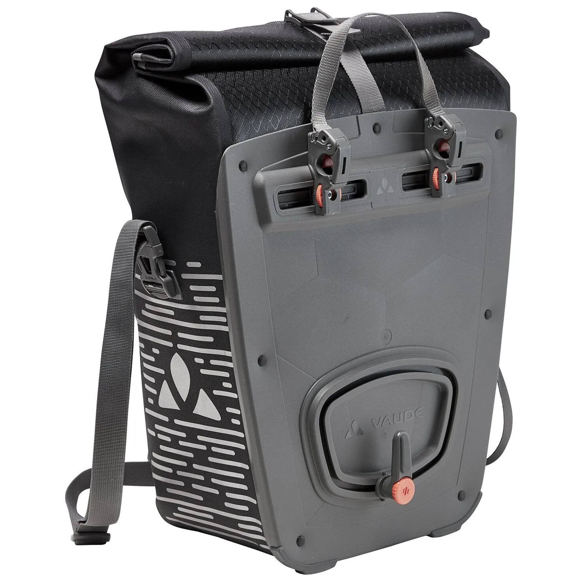 Alt View 2. VAUDE - Vaude Aqua Back Luminum II Bike Bags - Black - Black.