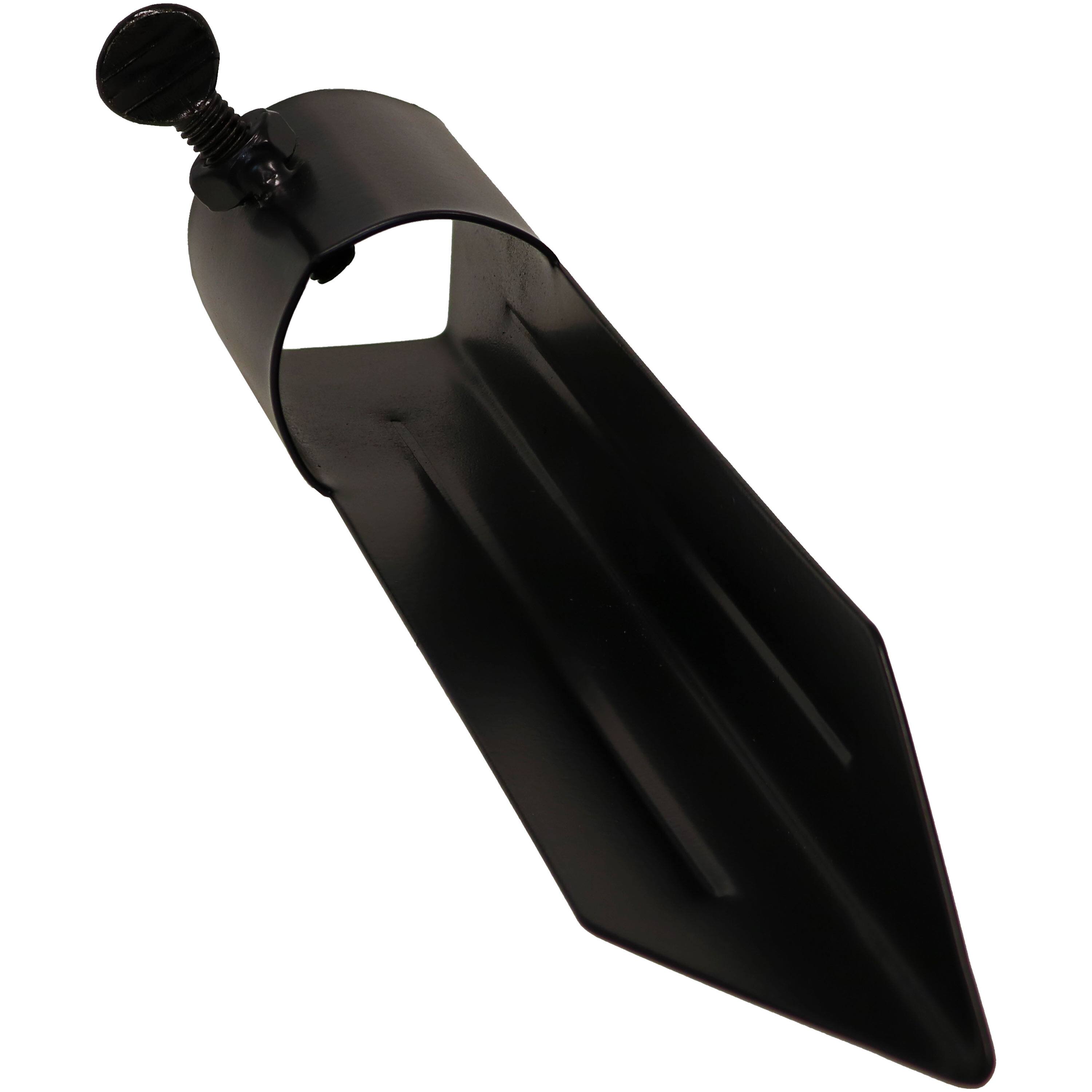 Alt View 4. Sunnydaze - Outdoor Torch Universal Metal Ground Stake - Set of 2 - Black.