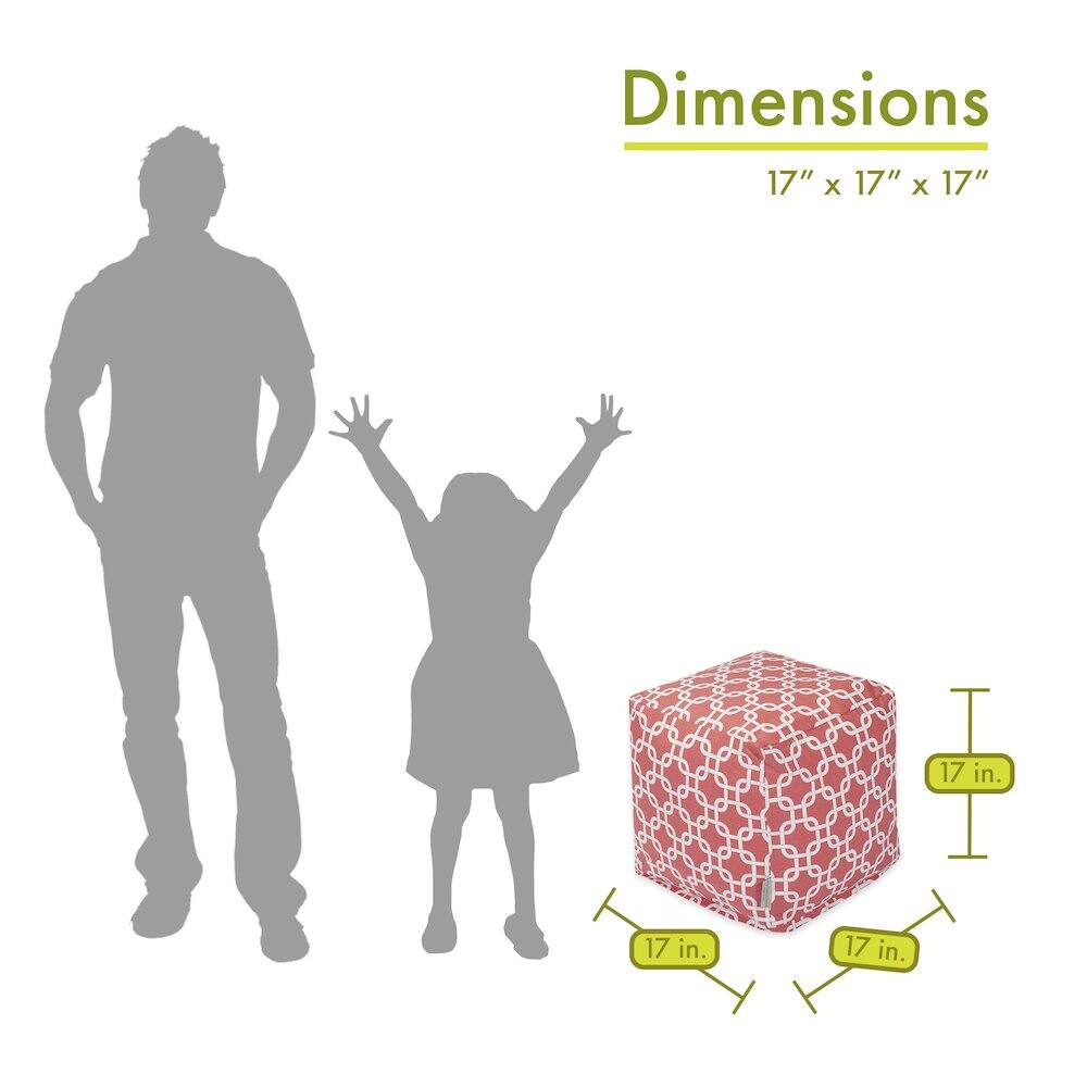 Dimensions: 17" x 17" x 17"  
17 in. x 17 in. x 17 in.