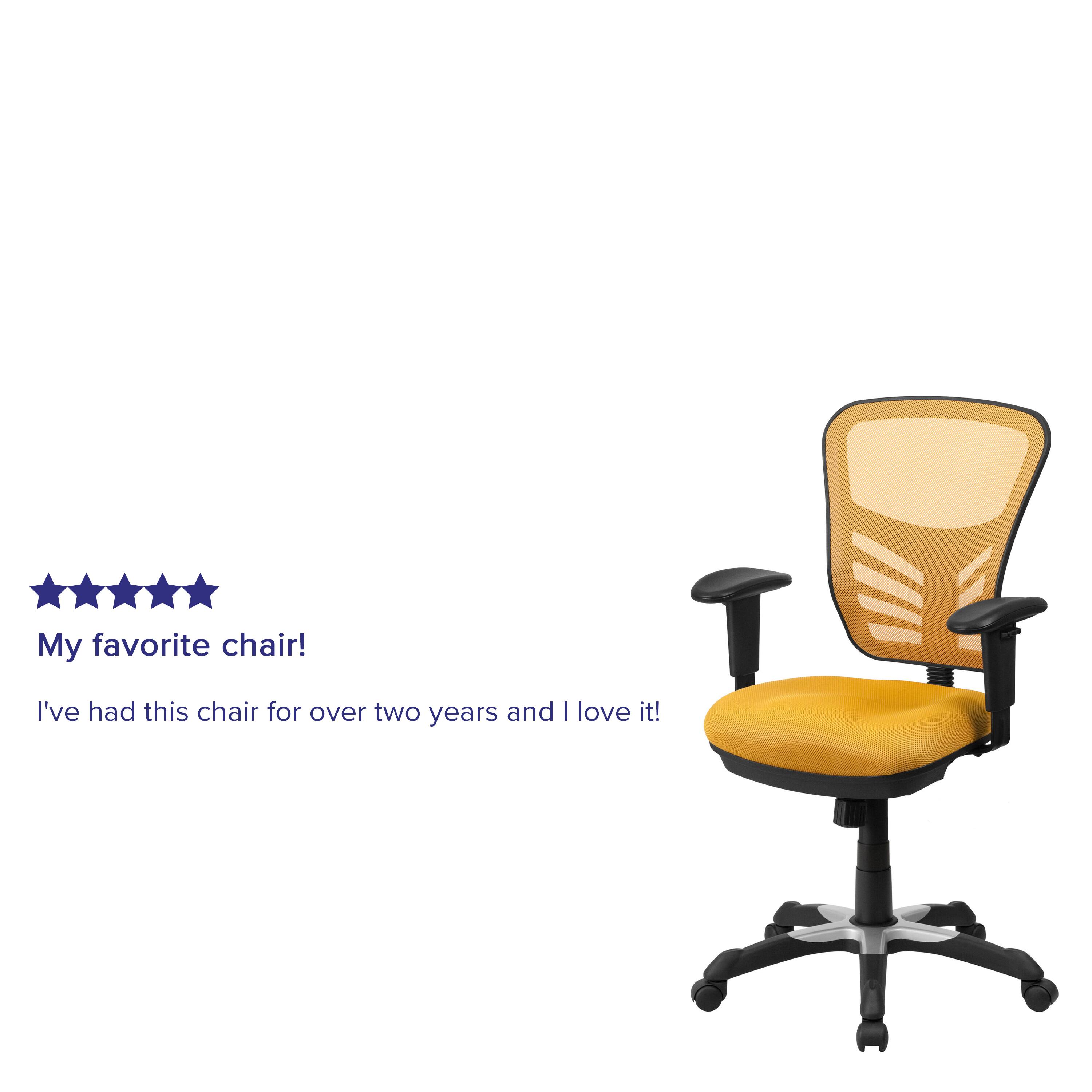 My favorite chair!  
I've had this chair for over two years and I love it!