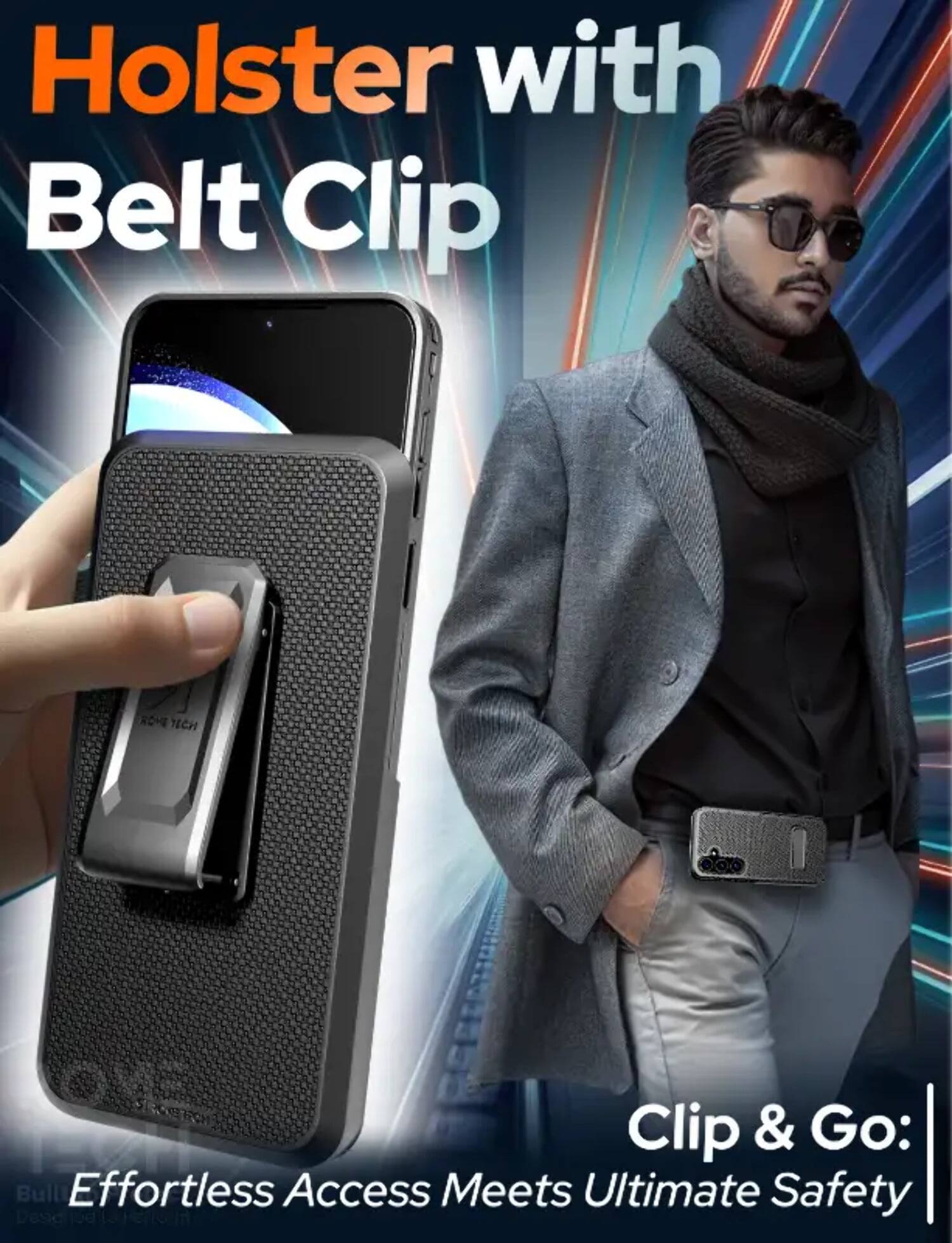 Holster with Belt Clip

Clip & Go: Effortless Access Meets Ultimate Safety