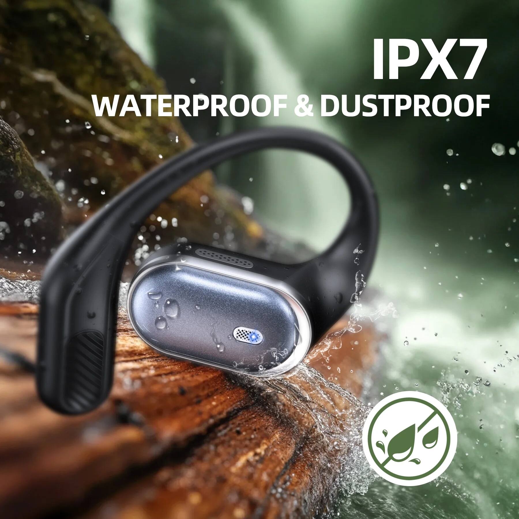 IPX7 WATERPROOF & DUSTPROOF