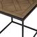 Alt View 32. Walker Edison - Modern Parquet Square Side Table - Parquet Veneer.
