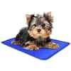 Front. Arf Pets - Dog Cooling Mat, Durable, Non-Toxic Gel Dog Bed Mat for Kennels, Crates & Beds - X-Small - Blue.