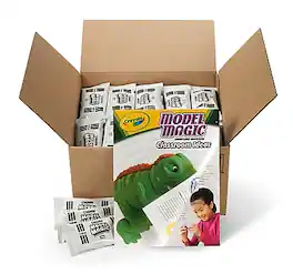 Crayola - Model Magic Classpack, 1-oz. Packages, 75/Pk - White