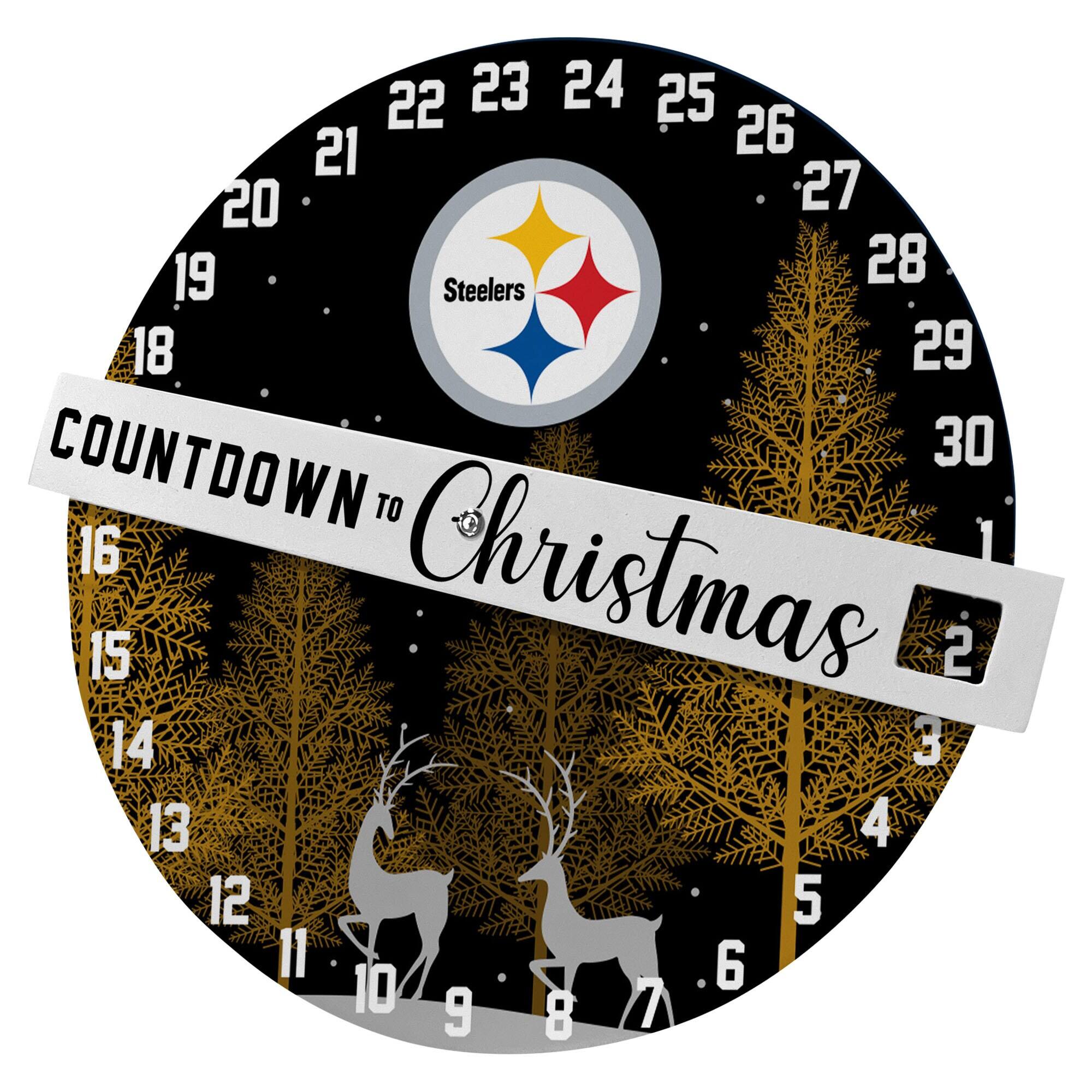 COUNTDOWN TO Christmas

22 23 24 25 26 27 28 29 30 1 2 3 4 5 6 7 8 9 10 11 12 13 14 15 16 17 18 19 20 21

Steelers