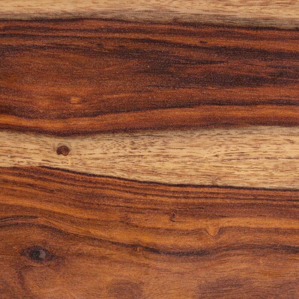 Alt View 4. Porter Designs - Taos Solid Sheesham Wood Counter Chair - Natural.