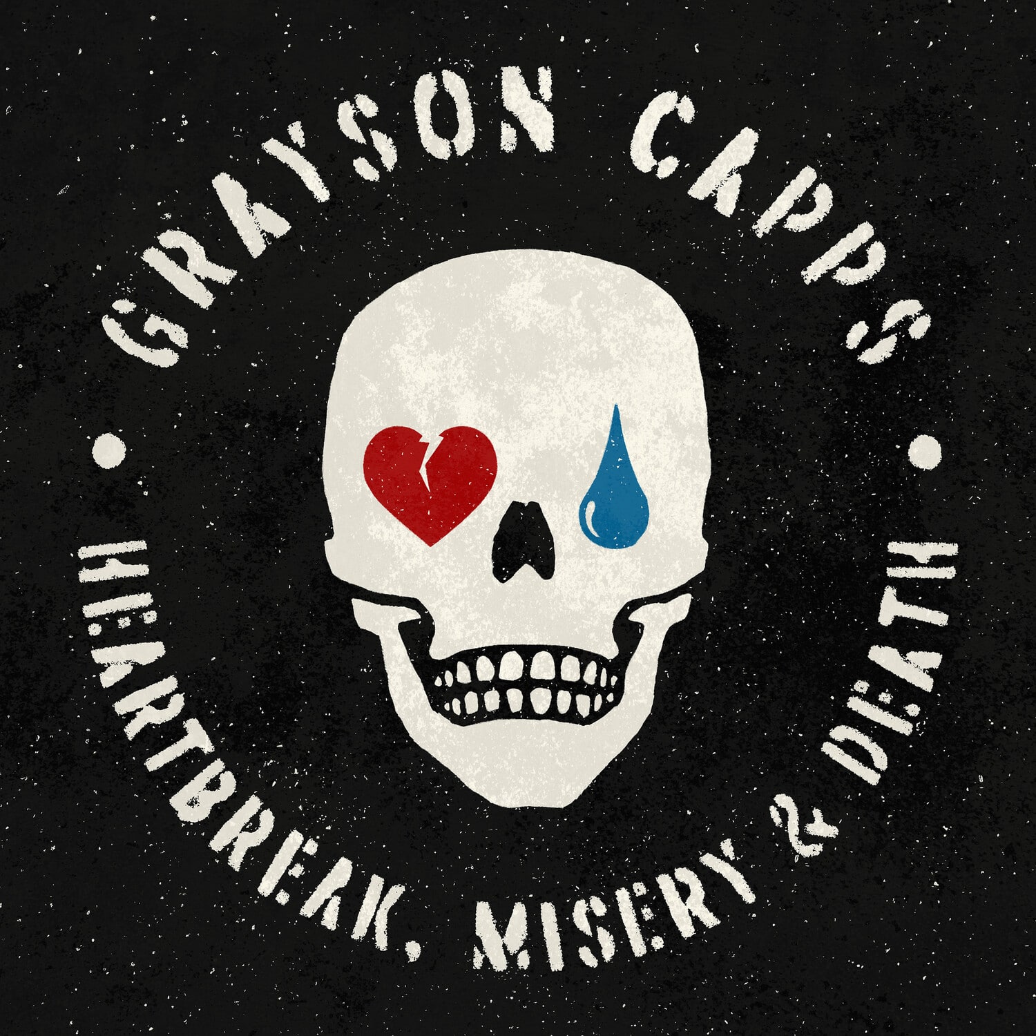 Grayson Capps - Heartbreak Misery & Death  - COMPACT DISCS