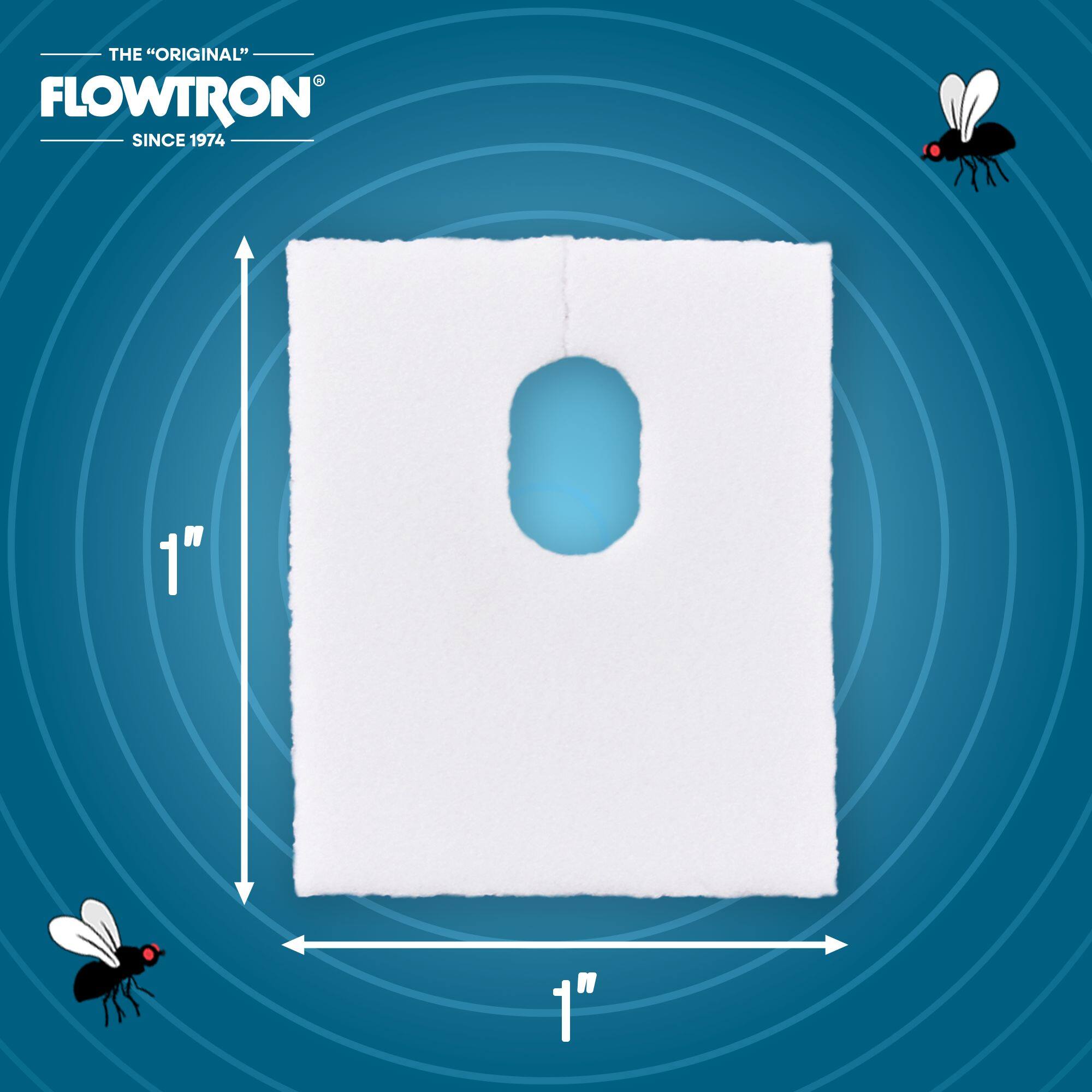 THE "ORIGINAL" FLOWTRON SINCE 1974  
1" x 1"