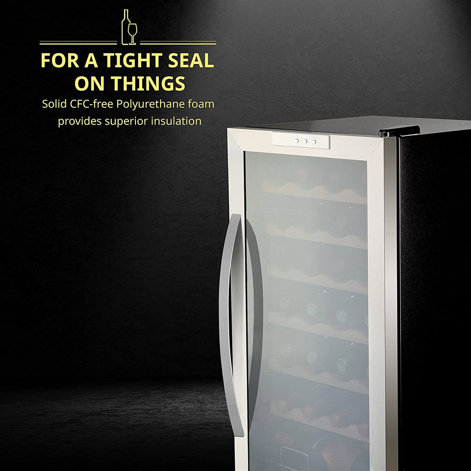 FOR A TIGHT SEAL ON THINGS

Solid CFC-free Polyurethane foam provides superior insulation