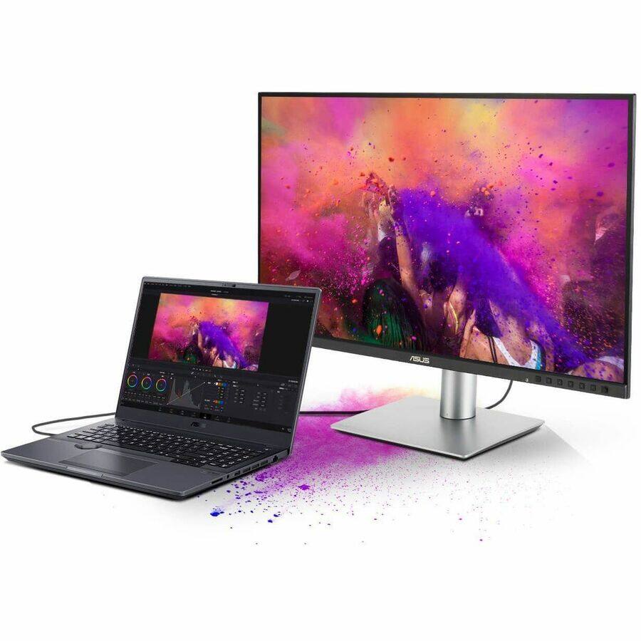 Alt View 3. ASUS - Asus ProArt PA278CFRV 27" Class WQHD LED Monitor - 16:9 - Black - 27" Viewable - In-plane Switching (IPS) Technology - Black.