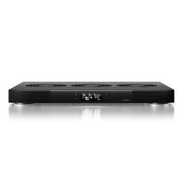 AC Infinity - AIRCOM T9, AV Receiver Cooling Fan with LCD Temp Controller, 17" Top Exhaust - Black