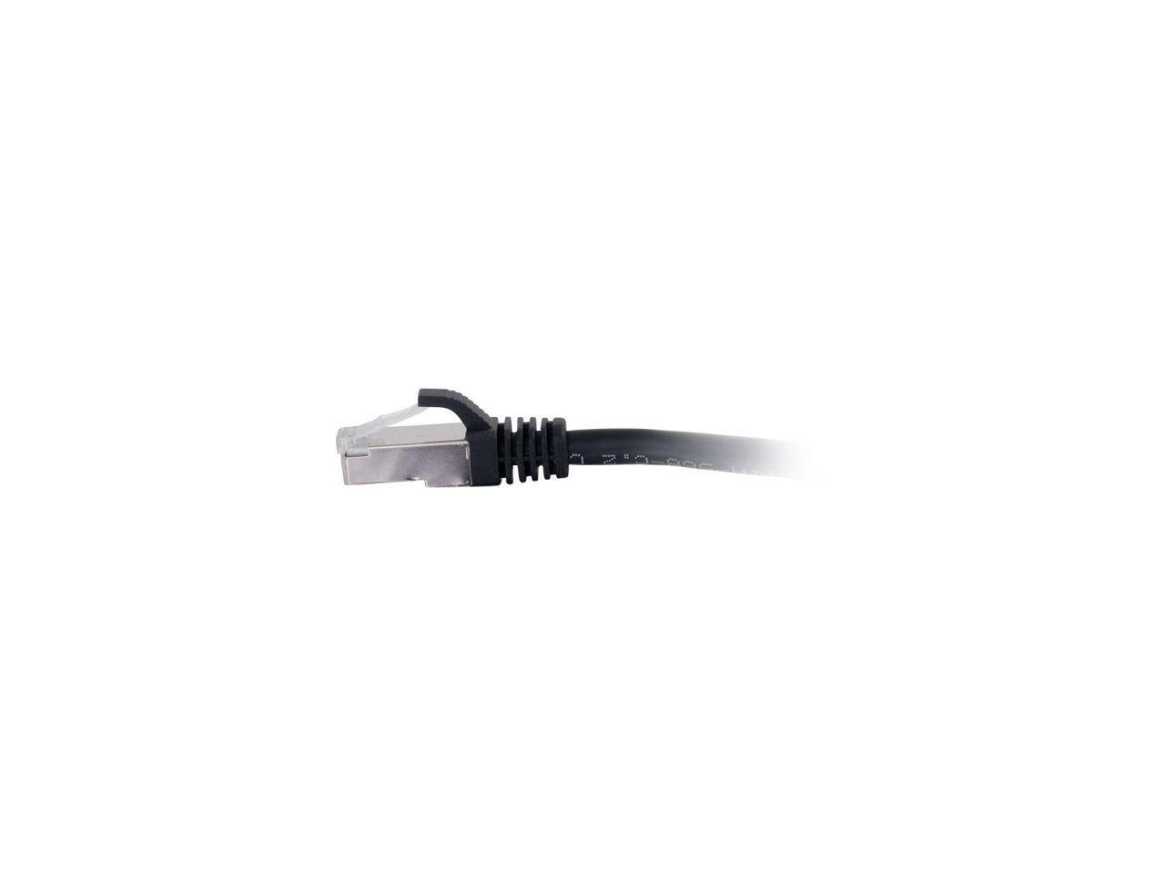 Alt View 1. Cables to Go - C2G 12ft Cat6 Snagless Shielded (STP) Network Patch Cable - Black.
