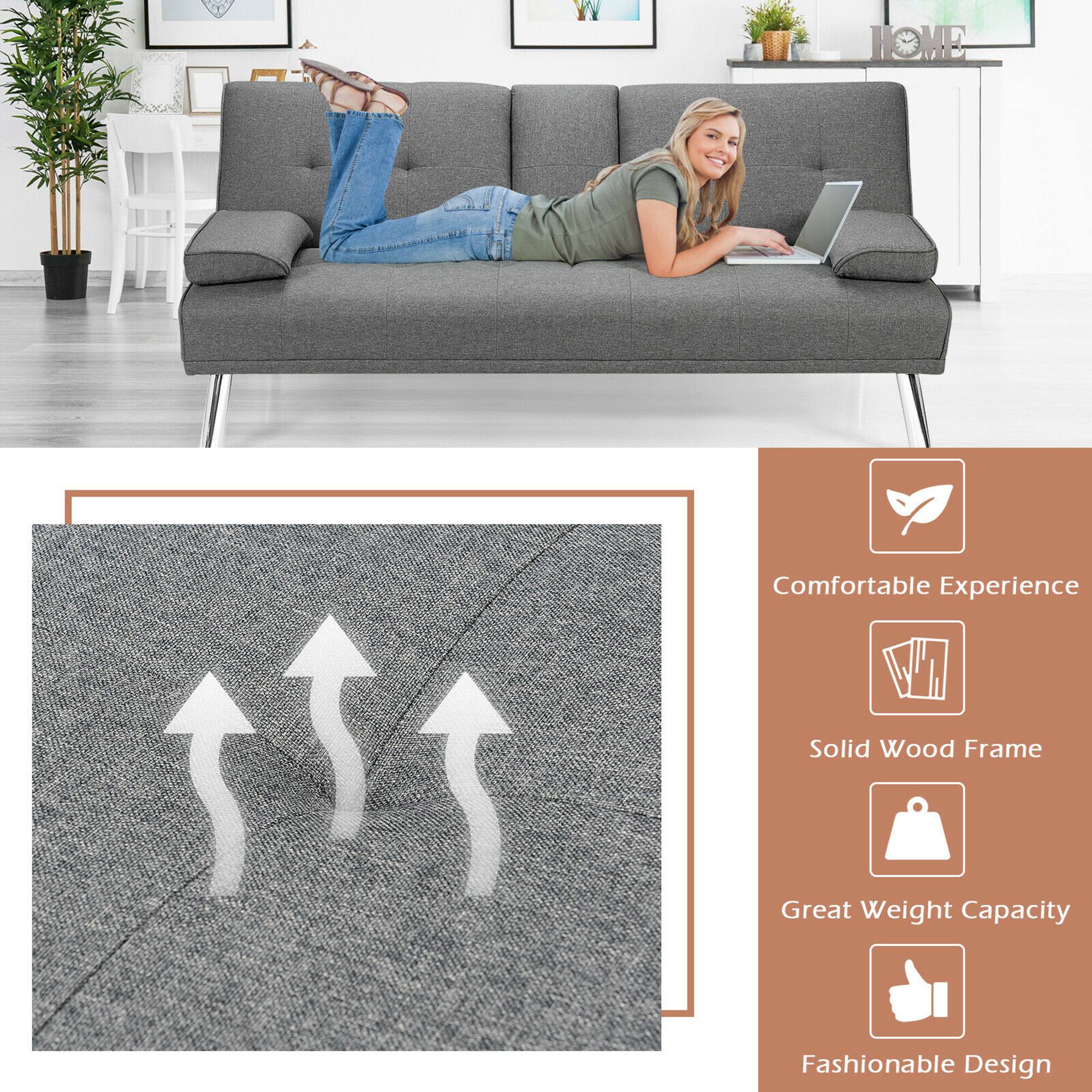 - Comfortable Experience
- Solid Wood Frame
- Great Weight Capacity
- Fashionable Design