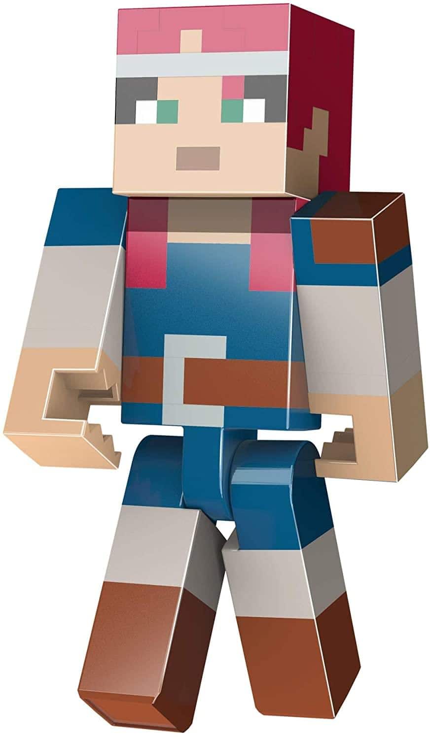Fisher-Price - Minecraft Dungeons Large 11 Inch Articulated Action Figure | Valorie - Blue