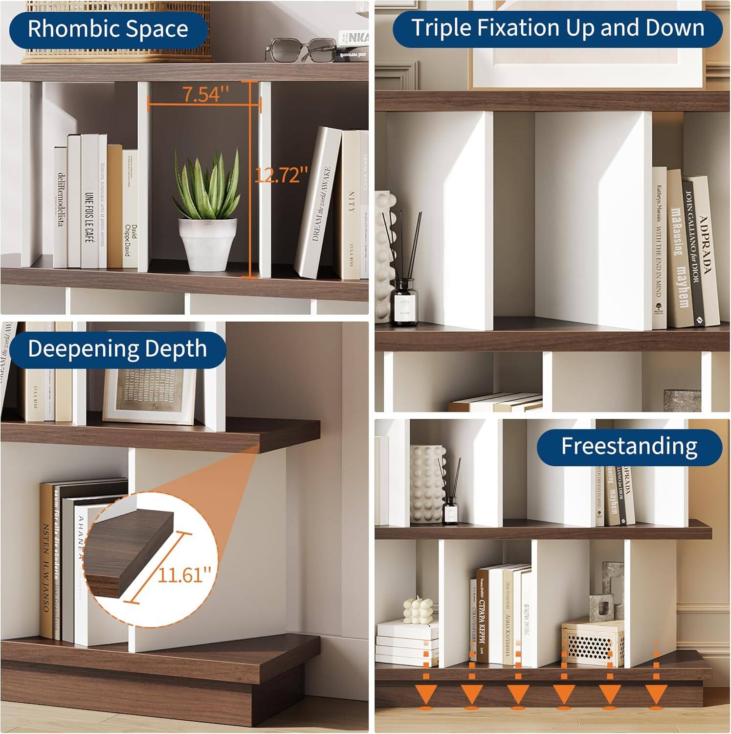 Rhombic Space  
Triple Fixation Up and Down  
7.54" deliRemodelista UNE NE FOIS LE CAFE CAFE Davit David I Deepening Depth 12.72" de wAWAKE DREAM NITY SN _ WITH T9 AND Z MIND maRausing HORUONVITIVONHO ADPRADA ag HORI mayhem NSTEN  WJANSO b AHANTZ 11.61" I : A ! KEPPH I | 1HdTE AEL Freestanding oCiTR SPRADA