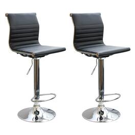 AmeriHome - Modern Sophisticated Bar Stool - 2 Piece - Multi