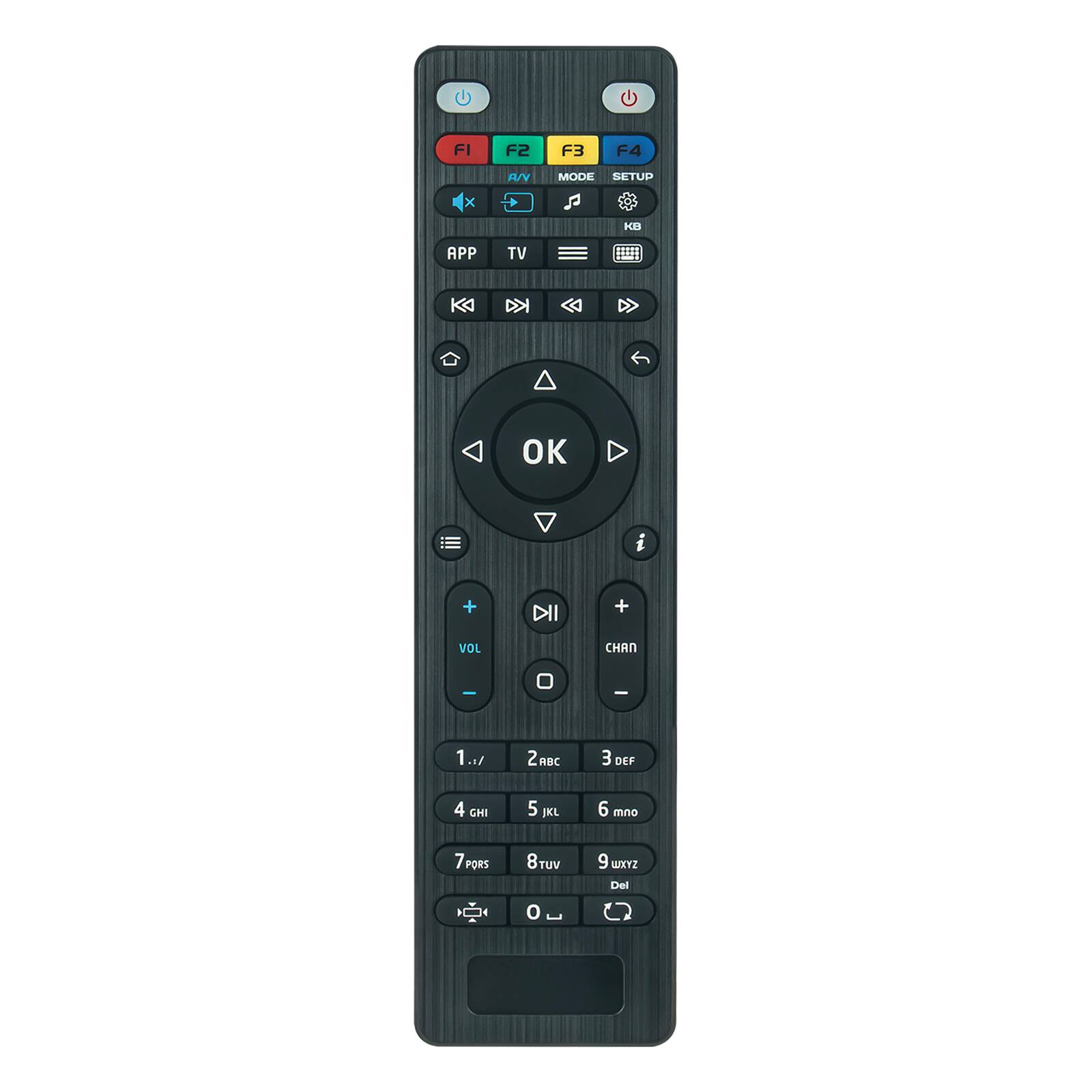 ZdalaMit - Replacement Remote MAG522w3 fit for INFOMIR Set Top Box MAG 250 255 256 257 260 275 349 350 351 352 MAG256 MAG254 MAG250 - Black