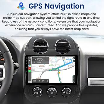 Junsun For Jeep Compass Patriot 2009 2016 2+64GB Android 15 Junsun For Jeep Compass Patriot 2009 2016 2+64GB Android 15