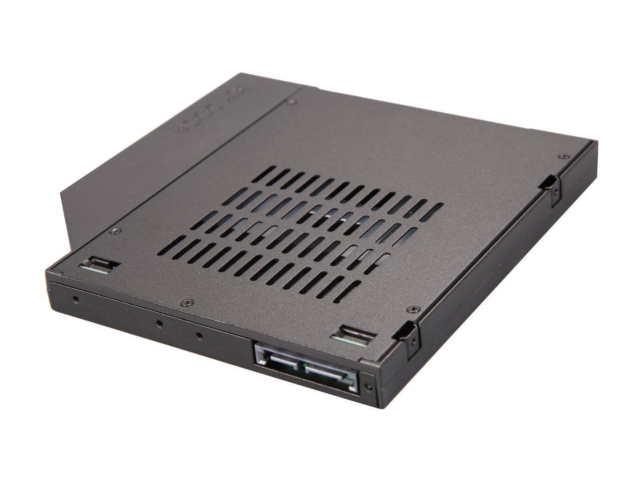 Alt View 5. Icy Dock - ICY DOCK MB411SPO-1B 2.5" SSD/HDD Hot-Swap SATA Mobile Rack for 12.7mm ODD Slot.