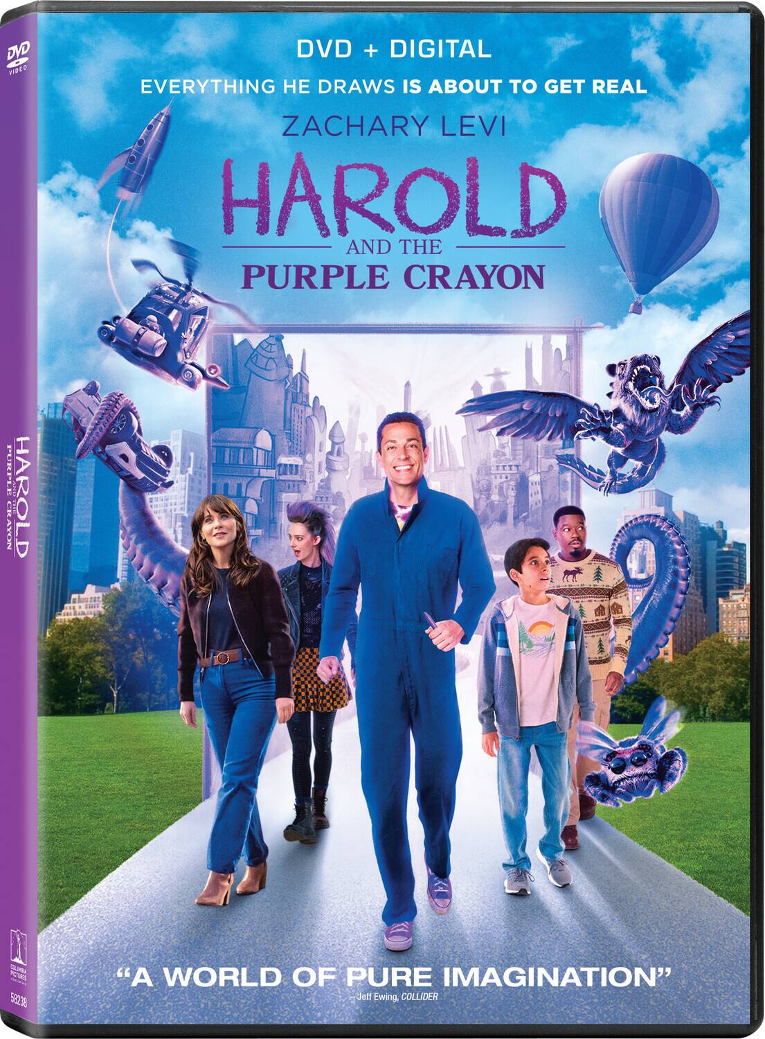 Alt View 1. Harold and the Purple Crayon   - DVD.