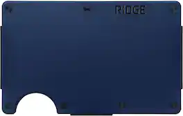 The Ridge Wallet - Ridge Wallet 2.0 - Dark Harbor - Blue