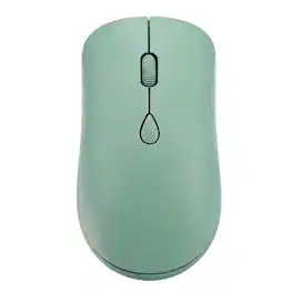 SKRAN - Wireless 2.4G Bluetooth Dual-Mode Rechargeable Silent Mouse -Ergonomic for Office, Home(Windows/Mac/Android) - Wireless - Green
